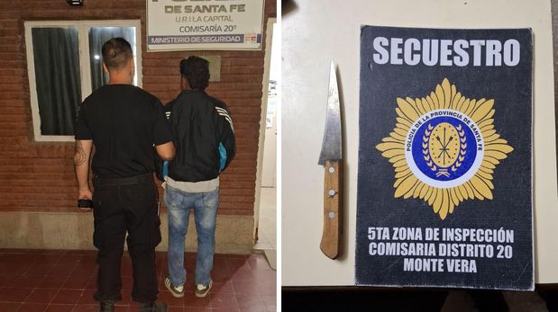 El hecho de violencia de género ocurrió este martes por la noche en la zona rural del Km 17, a 200 metros de la Ruta N°2