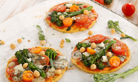 Aire de Santa Fe | Saludable y económico: la receta fácil para hacer pizzetas de garbanzos
