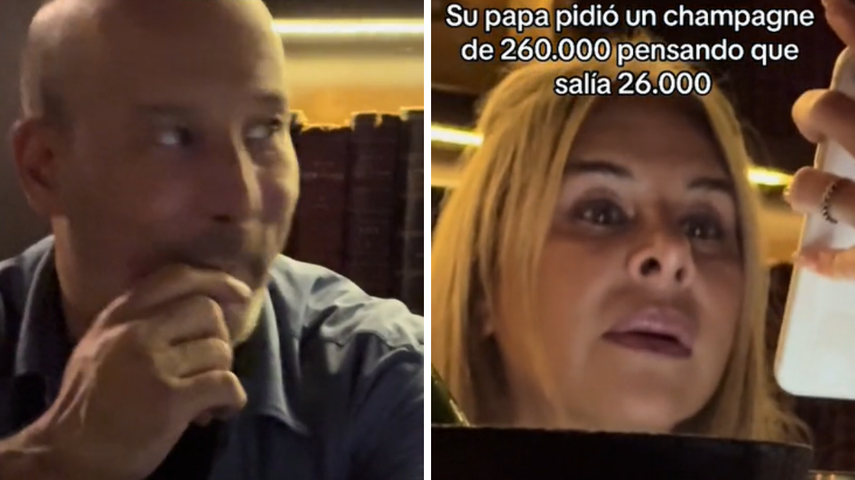 La insólita situación se hizo viral en TikTok y recopilo miles de 'me gustas'. La insólita situación se hizo viral en TikTok y recopilo miles de 'me gustas'.