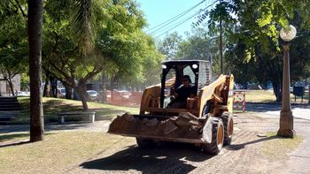 El Palomar empieza a renovarse en Santa Fe: en qué consisten las obras en Plaza Colón