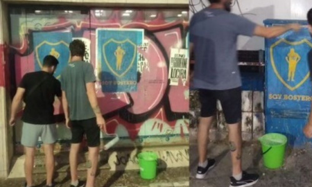 Los hinchas de Boca en Santa Fe empapelaron toda la ciudad. Los hinchas de Boca en Santa Fe empapelaron toda la ciudad.