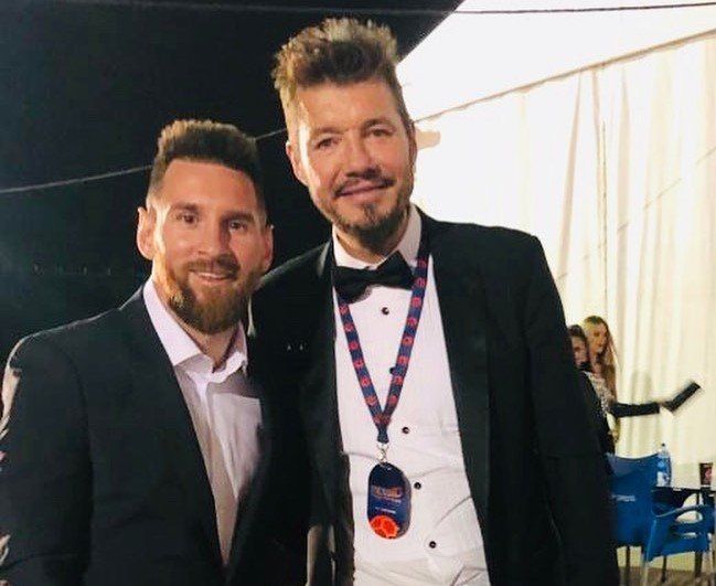 Tinelli le dedicó unas palabras a Messi.