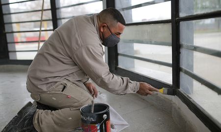 La Municipalidad realiza refacciones en el edificio ubicado en la rotonda conocida como Boca del Tigre. La Municipalidad realiza refacciones en el edificio ubicado en la rotonda conocida como Boca del Tigre.