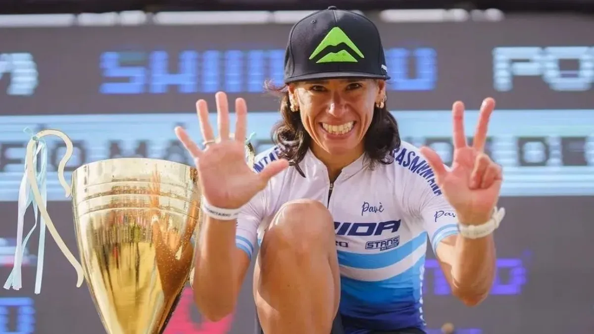 Agustina Apaza obtuvo la medalla de plata en la prueba femenina de Mountain Bike y obtuvo la primera medalla para Argentina en los Juegos Odesur 2022.