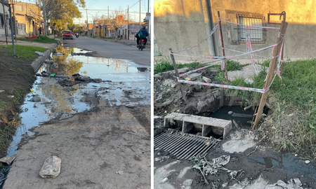 El mal estado del barrio preocupa a los vecinos de Santa Rosa de Lima. El mal estado del barrio preocupa a los vecinos de Santa Rosa de Lima.