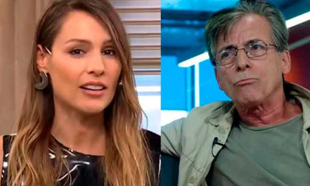 Pampita tuvo un gesto desafiante contra Gerardo Romano en vivo Pampita tuvo un gesto desafiante contra Gerardo Romano en vivo
