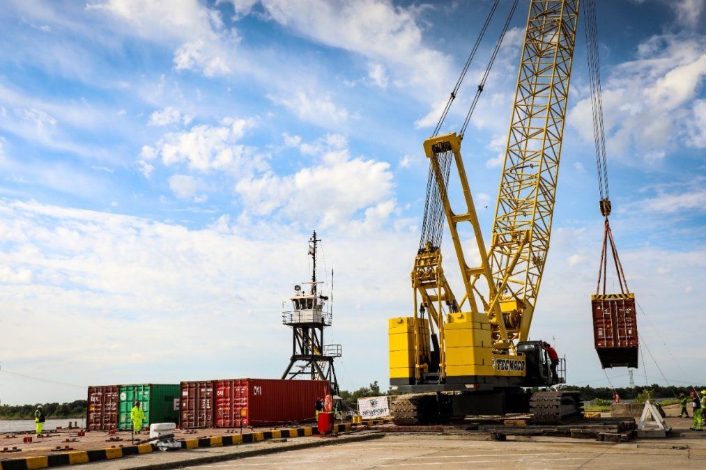 El Puerto de Santa Fe está ubicado en un nodo estratégico de la Región Centro.