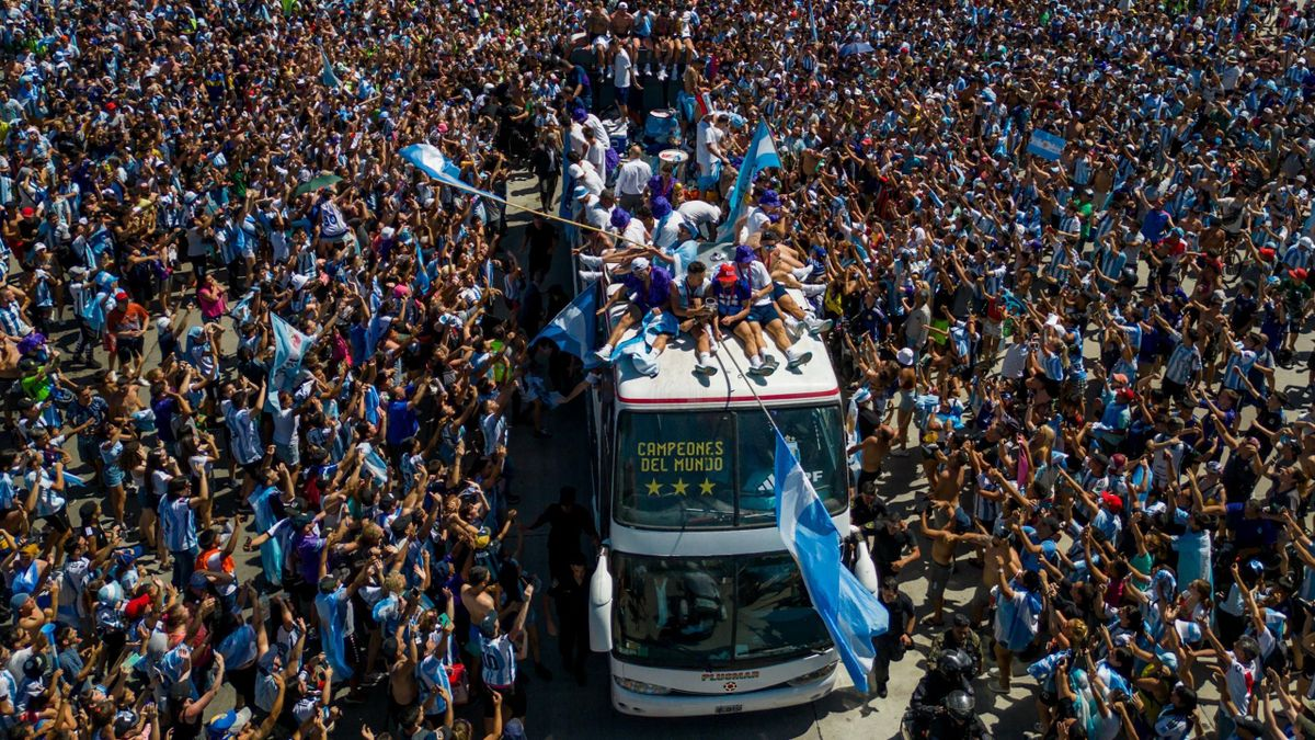 La Selección Argentina celebró la Copa del Mundo junto a cinco millones de personas&nbsp;