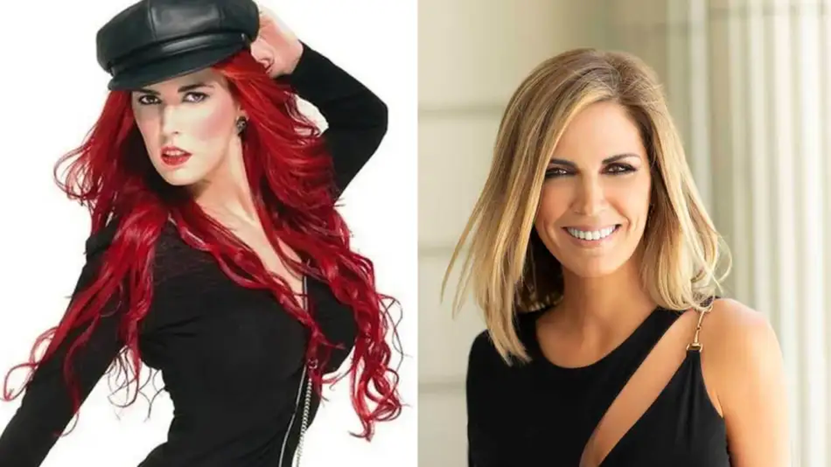 Lejos está la Viviana Canosa de pelo rojo y largo y maquillaje marcado.