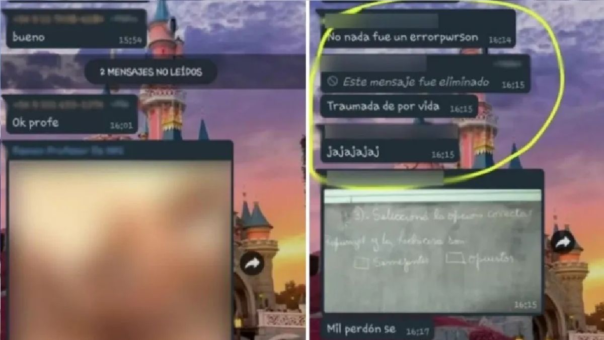 Profesor publicó un video pornográfico en el grupo de Whatsapp con sus  alumnos de primaria: Quedé traumada