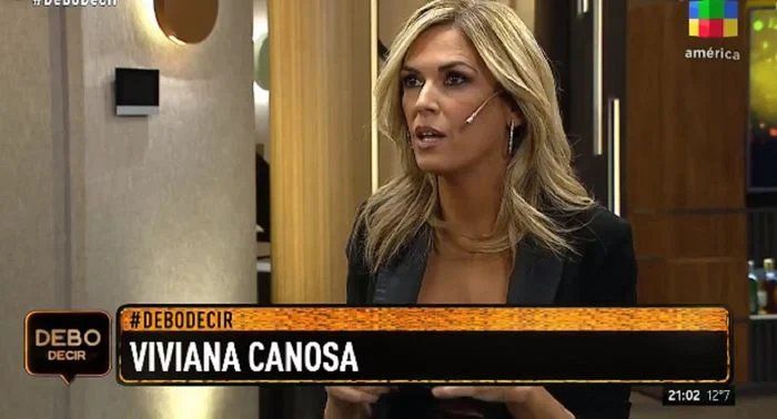 Canosa también reveló su sitaución sentimental actual tras los rumores que la vincularon con el Presidente. 