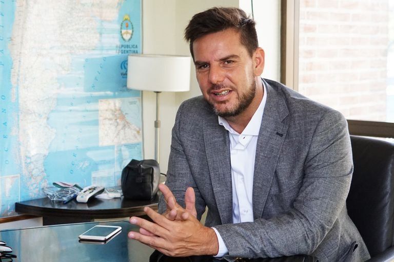 El presidente de la empresa estatal Corredores Viales, Gonzalo Atanasof.