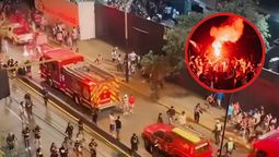 altText(Banderazo trágico de hinchas: al menos un muerto y casi 60 heridos, algunos graves)}