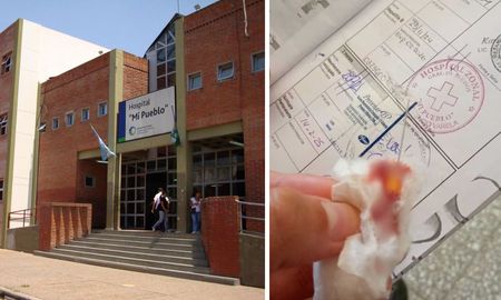 Una madre llevó a su bebé a vacunar y le dejaron la aguja clavada. Una madre llevó a su bebé a vacunar y le dejaron la aguja clavada.