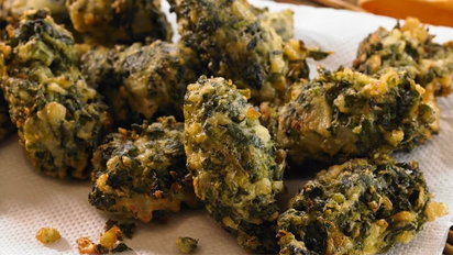 Buñuelos de acelga en 3 pasos: la receta fácil y nutritiva