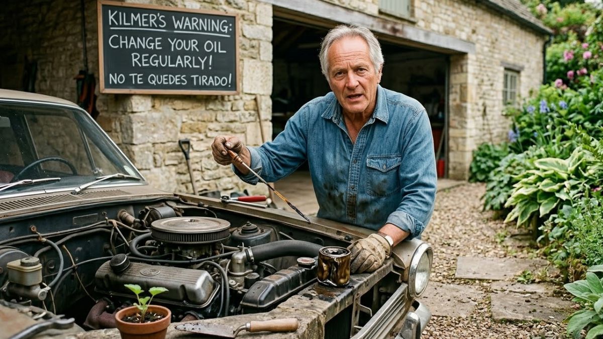 Kilmer explica que el&nbsp;aceite pierde sus propiedades con el uso&nbsp;y deja de proteger las piezas internas del motor.