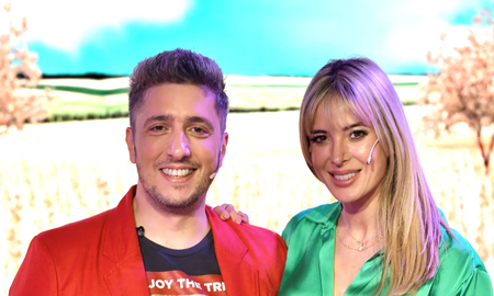 El palo de Ángel de Brito a Jey Mammon tras su debut en La Peña de Morfi El palo de Ángel de Brito a Jey Mammon tras su debut en La Peña de Morfi
