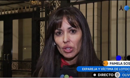 Pamela Sosa, ex pareja y denunciante de Aníbal Lotocki, habló con los medios Pamela Sosa, ex pareja y denunciante de Aníbal Lotocki, habló con los medios