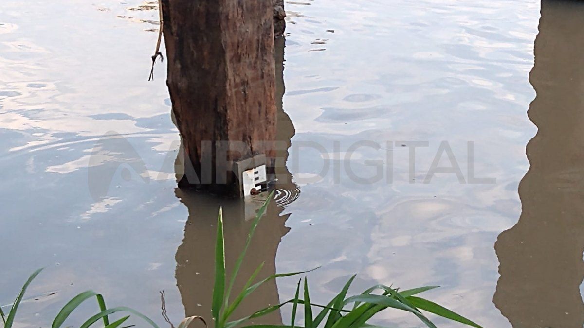 El hidrómetro del Puerto de Santa Fe marca una altura del río de -0