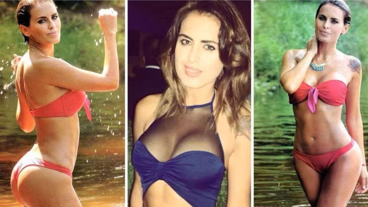 Así era Silvina Luna, antes de someterse a las cirugías y haber saltado a la fama. Así era Silvina Luna, antes de someterse a las cirugías y haber saltado a la fama.