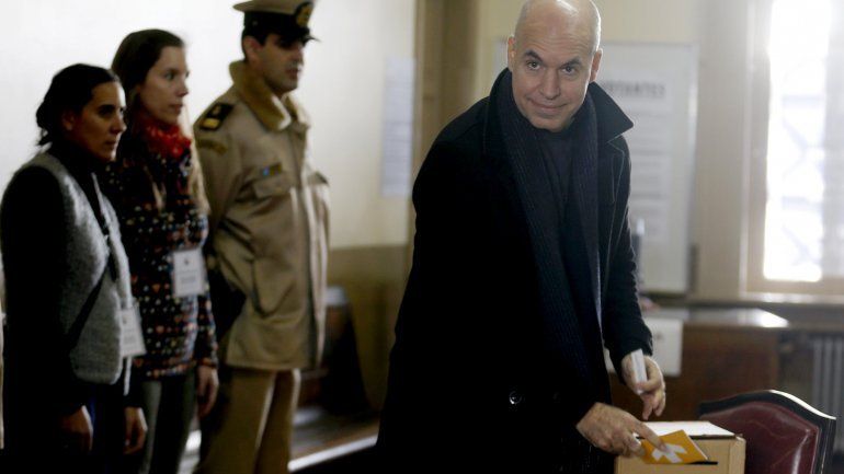 Horacio Rodríguez Larreta estuvo en Santa Fe y habló de Maldonado