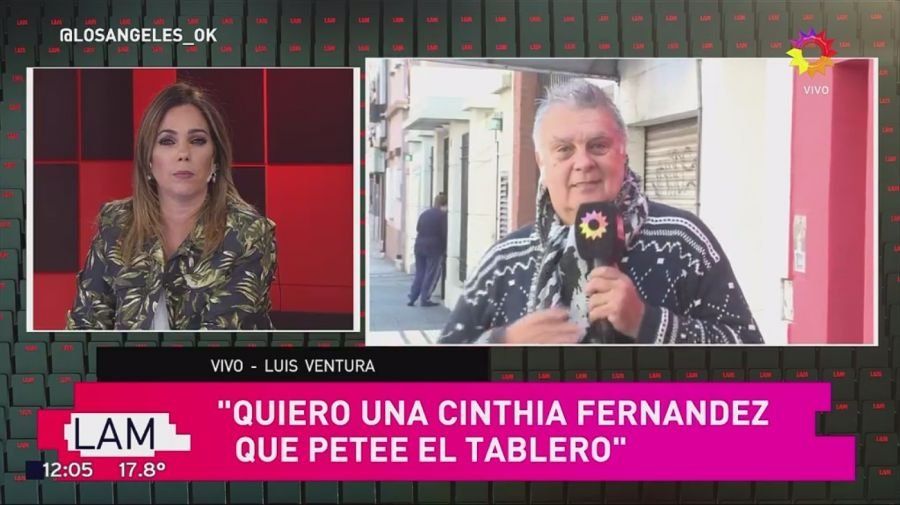 El terrible error de la producción de LAM con Cinthia Fernández