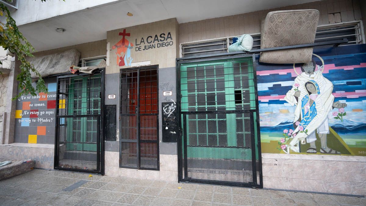 La Casa de Juan Diego nació como un centro de día para chicos en situación de calle y actualmente asiste a personas mayores de 18 años.