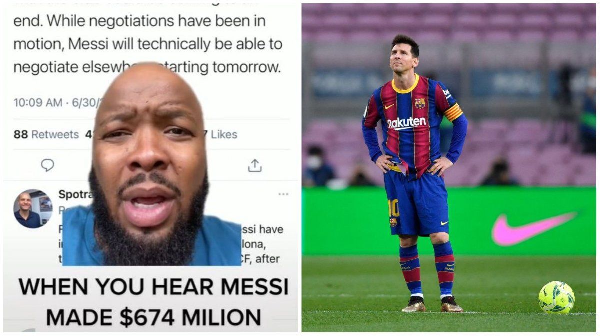 Grabó un video y lo publicó en TikTok. Ya tiene más de 2 millones de vistas y medio millón de likes.