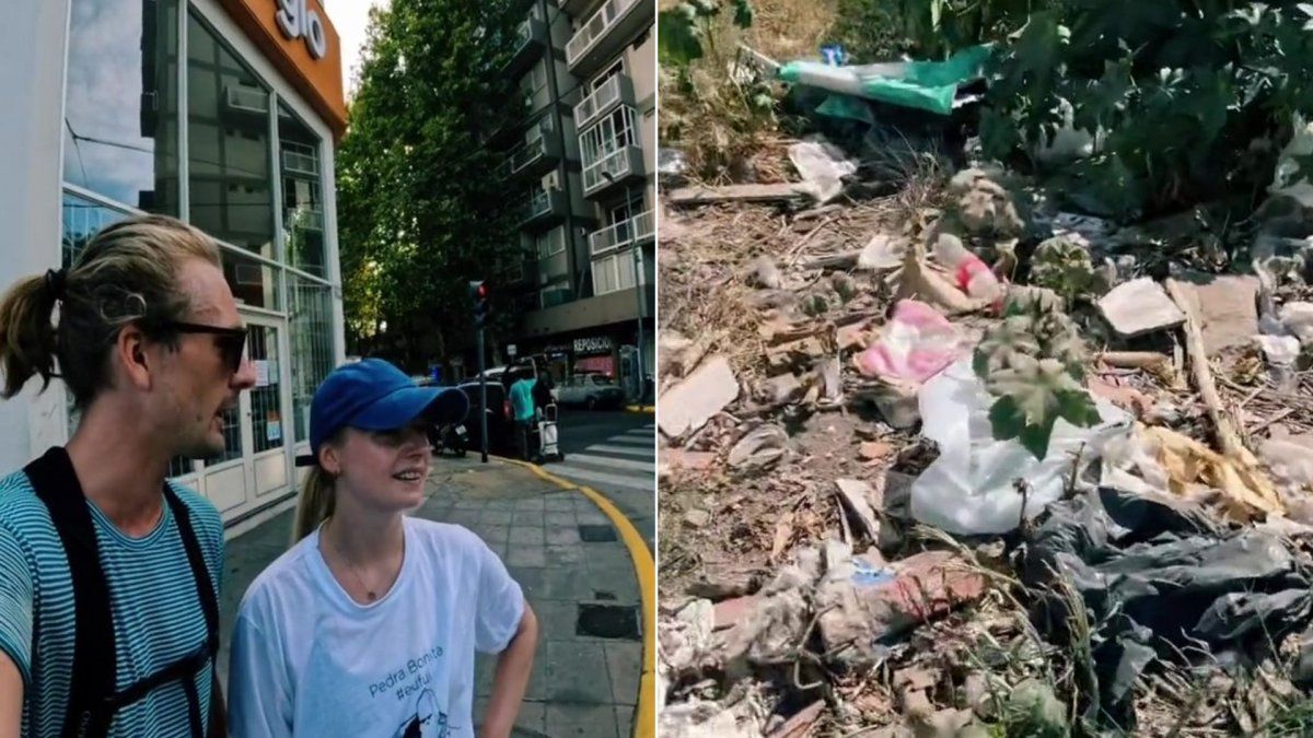 Una pareja de noruegos caminó desde Palermo hasta La Matanza: Parece otro país