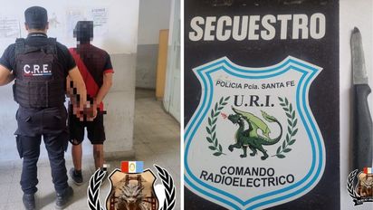 Tenía pedido de captura federal y lo detuvieron en una avenida de Santa Fe