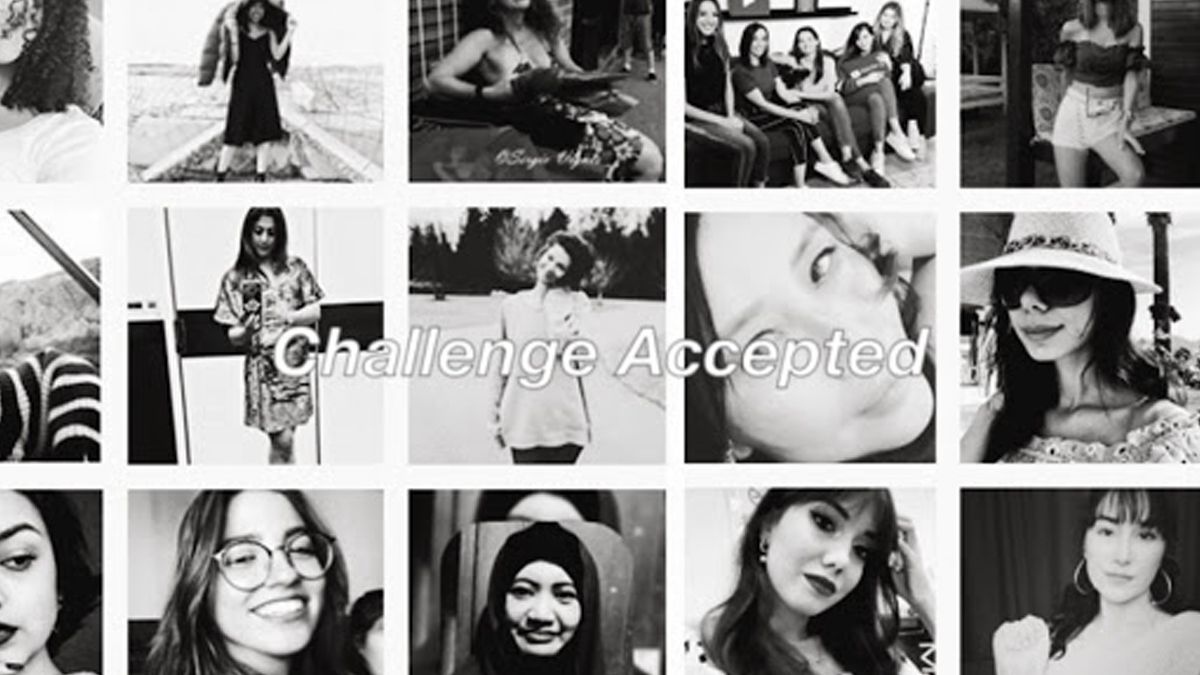 Detrás del desafío de fotos en blanco y negro en las redes, se esconde una lucha feminista turca