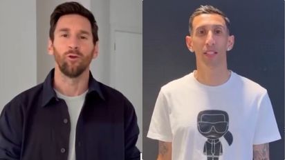 Qué dijeron Lionel Messi y Ángel Di María por los 300 años de Rosario