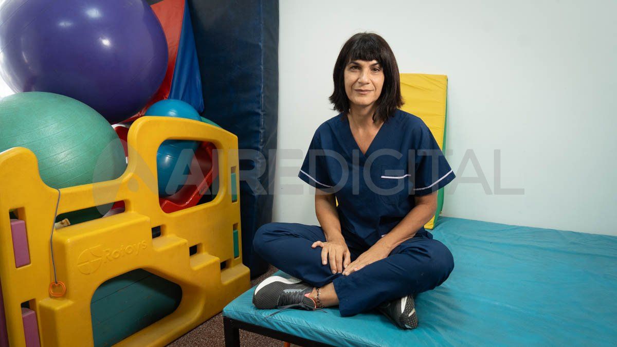 La doctora Gabriela Blanco, terapista ocupacional y jefa del área de niños, con 28 años de trayectoria en el centro. La doctora Gabriela Blanco, terapista ocupacional y jefa del área de niños, con 28 años de trayectoria en el centro.