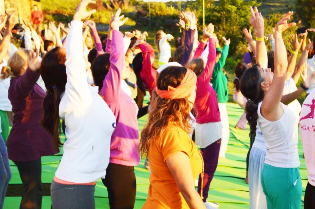 En pandemia, la presencialidad fue reemplazada por las clases de yoga on line.