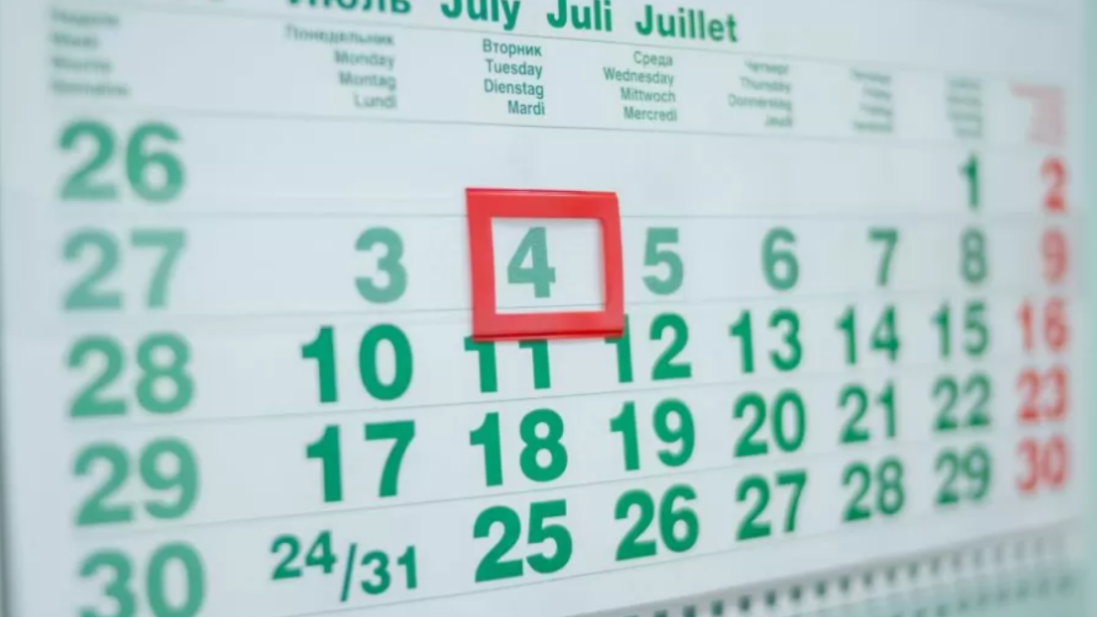 El feriado del viernes 4 de julio fue oficialmente confirmado en algunas localidades del país. El feriado del viernes 4 de julio fue oficialmente confirmado en algunas localidades del país.