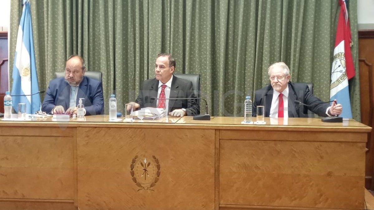 Fabio Mudry, Alejandro Tiz&oacute;n y Roberto Prieu M&aacute;ntaras, los jueces de la C&aacute;mara de Apelaciones que revisar&aacute;n el fallo