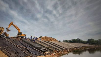Aclaran que la obra en el Terraplén Garello tiene un 75% de avance y que 