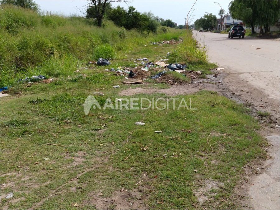 Vecinos del Parque Garay cortan yuyos y limpian espacios públicos
