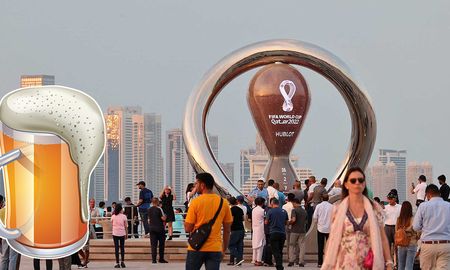 La cerveza en Qatar cuesta unos 3 mil pesos argentinos, informó el equipo de AIRE en Qatar. La cerveza en Qatar cuesta unos 3 mil pesos argentinos, informó el equipo de AIRE en Qatar.