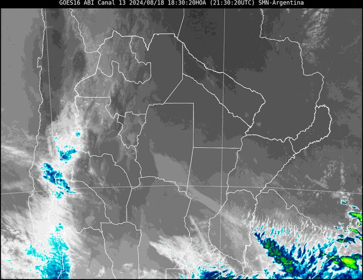La imagen satelital nos muestra que tenemos abundante nubosidad de baja altura en toda nuestra región. La imagen satelital nos muestra que tenemos abundante nubosidad de baja altura en toda nuestra región. 