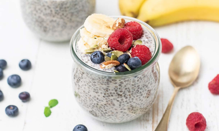 Pudding de chía: una receta más fácil, deliciosa y saludable Pudding de chía: una receta más fácil, deliciosa y saludable