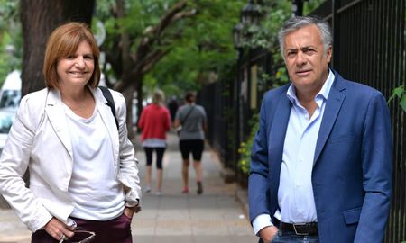 Patricia Bullrich (PRO) y Alfredo Cornejo (UCR). Patricia Bullrich (PRO) y Alfredo Cornejo (UCR).