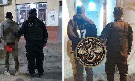 Dos hombres detenidos con pedido de captura Dos hombres detenidos con pedido de captura