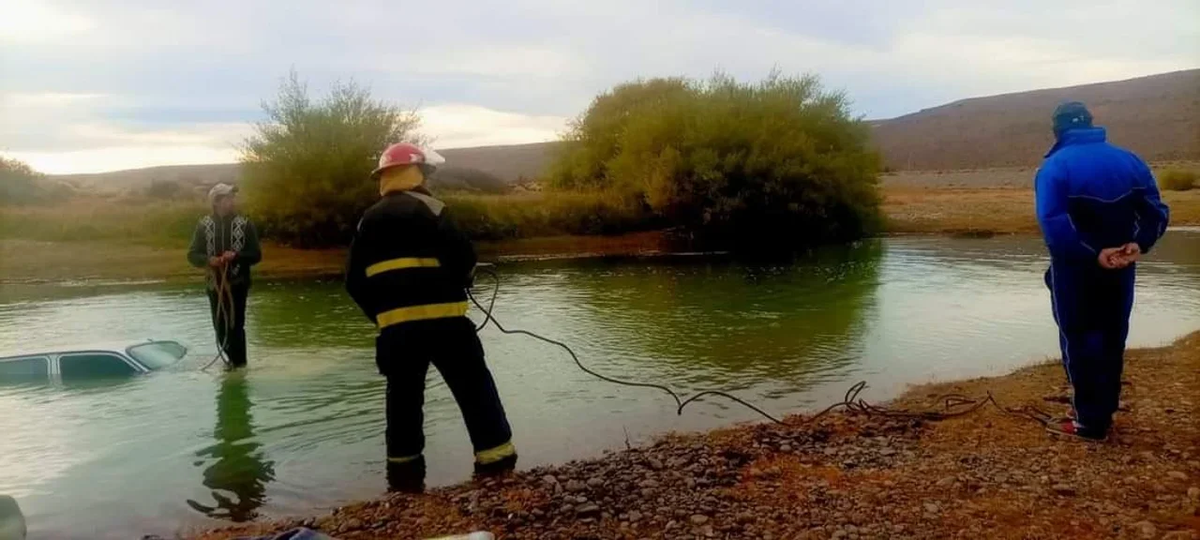 Un rescate insólito en Río Mayo. Un rescate insólito en Río Mayo. 