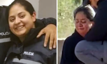 La mujer policía de San Luis que mató a sus hijos dejó una nota en un cuaderno de sus hijos explicando por qué cometió el crimen. La mujer policía de San Luis que mató a sus hijos dejó una nota en un cuaderno de sus hijos explicando por qué cometió el crimen.