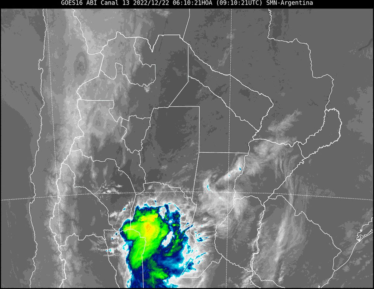Imagen satelital.
