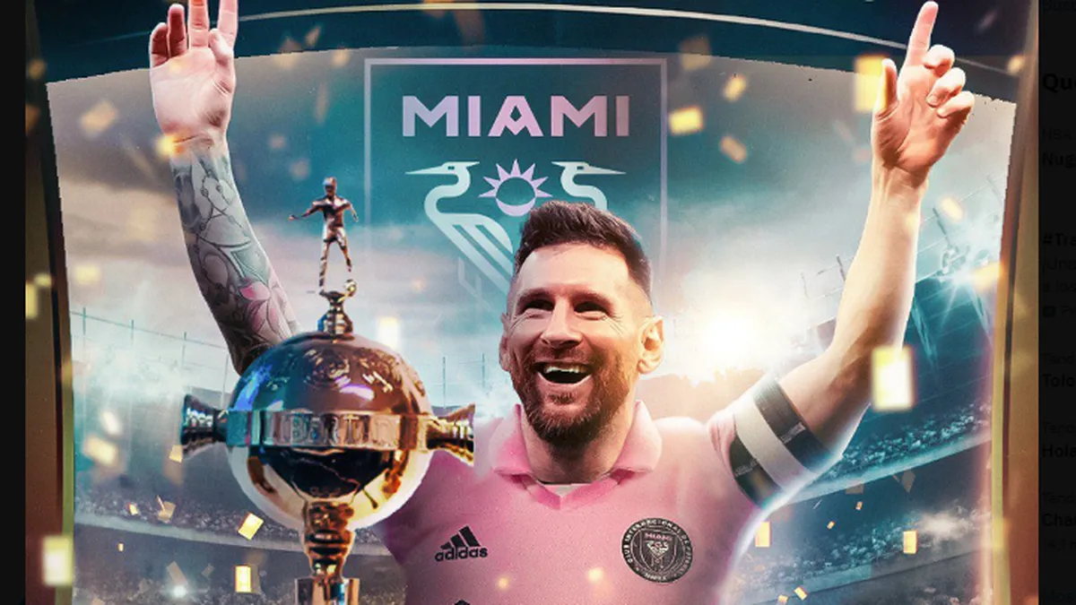 Conmebol quiere sumar a Inter Miami en alguna copa sudamericana.