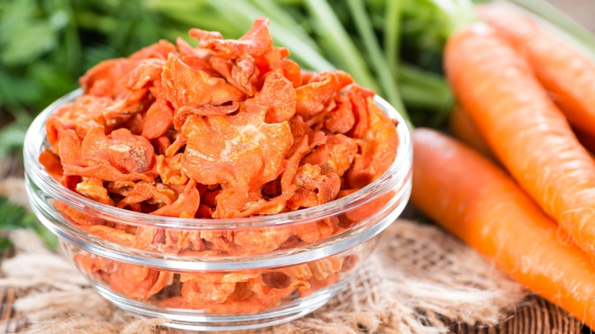 Cómo hacer chips de zanahoria y calabacín