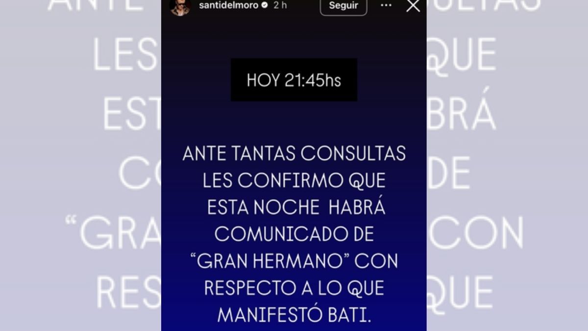 Gran Hermano dará un comunicado este miércoles. Gran Hermano dará un comunicado este miércoles.