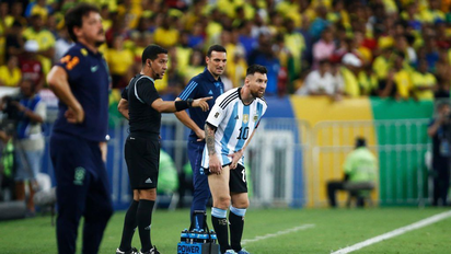  Malas noticias para Lionel Messi en el partido de Argentina contra Brasil